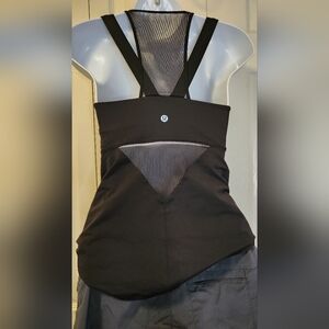 lululemon athletica Black Tank Top